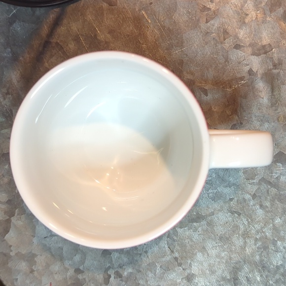 Pier 1 Imports Stacking Christmas Tree Mugs in Metal Stand - Picture 4 of 5